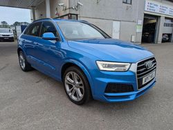 Blue Used 2017 Audi Q3 S-Line SUV | £14,995 (A bit pricey)