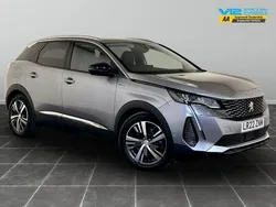 Grey Used 2022 Peugeot 3008 Allure Premium SUV | £13,295 (Fair price)