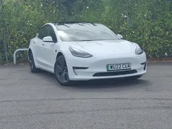 White Used 2022 Tesla Model 3 Long Range Sedan | £21,698 (Fair price)