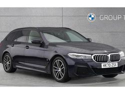 Carbon black Used 2021 BMW 530e M Sport | £21,990 (Good price)