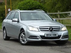 Silver Used 2014 Mercedes C220 Executive Estate | £5,450 (Super price)