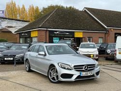 Silver Used 2016 Mercedes C250 AMG line Estate | £14,495 (Fair price)