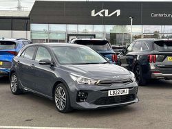 Grey Used 2022 Kia Rio GT-Line S Hatchback | £16,295 (A bit pricey)