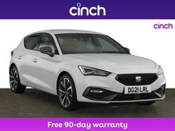 White Used 2021 Seat Leon FR Sport Hatchback | £14,699 (Fair price)
