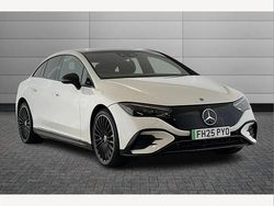 White Used 2025 Mercedes EQE350 AMG line Sedan | £51,995 (Fair price)