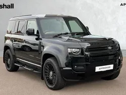 Metallic santorini black Used 2022 Land Rover Defender HSE Dynamic SUV | £57,332 (Fair price)