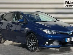 Blue Used 2017 Toyota Auris Hybrid Design Estate | £11,035 (Good price)