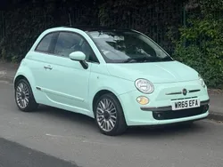 Green Used 2015 Fiat 500 Lounge Hatchback | £2,995 (Good price)