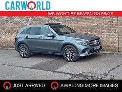 Grey Used 2018 Mercedes GLC220 AMG line SUV | £16,400 (Fair price)