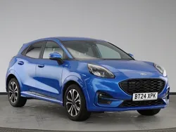 Blue Used 2024 Ford Puma ST-Line Hatchback | £20,600 (Fair price)