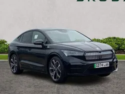 Black Used 2025 Skoda Enyaq iV vRS SUV | £39,995