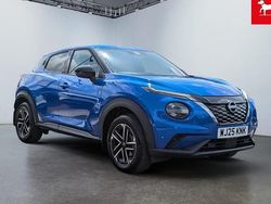 Blue New 2025 Nissan Juke N-Connecta SUV | £22,490 (A bit pricey)
