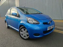 Blue Used 2010 Toyota Aygo Hatchback | £2,150 (Fair price)