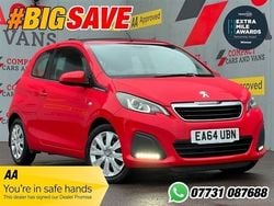 Red Used 2014 Peugeot 108 Active Hatchback | £5,995 (Expensive)