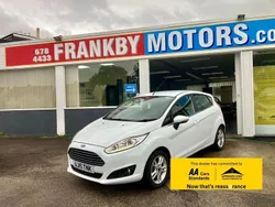 White Used 2015 Ford Fiesta Zetec Hatchback | £5,195 (Fair price)
