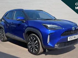 Blue Used 2023 Toyota Yaris Hybrid Design Estate | £20,119 (Good price)