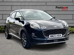 Agate black premium paint Used 2023 Ford Puma Titanium SUV | £16,995 (Fair price)