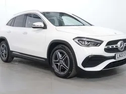White Used 2022 Mercedes GLA180 AMG Line Premium SUV | £25,800 (Fair price)