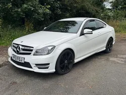 White Used 2013 Mercedes C250 AMG Coupe | £5,550 (Fair price)