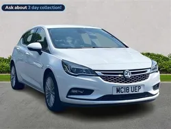 White Used 2018 Vauxhall Astra Elite Hatchback | £8,130 (Fair price)