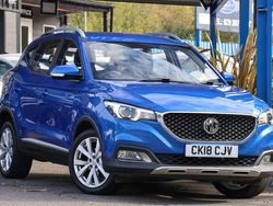 Blue Used 2018 MG ZS Excite Sedan | £7,991 (Fair price)