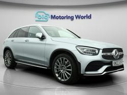 Silver Used 2022 Mercedes GLC220 AMG Line Premium Estate | £32,300 (A bit pricey)