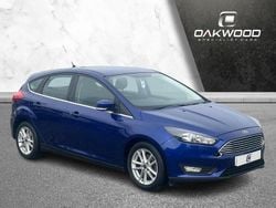 Blue Used 2017 Ford Focus Zetec Hatchback | £6,495 (Good price)