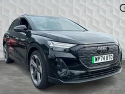 Black Used 2024 Audi Q4 e-tron Black Edition SUV | £38,071 (Fair price)
