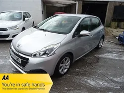 Silver Used 2017 Peugeot 208 Active Hatchback | £2,995 (Fair price)