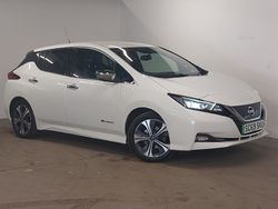 White Used 2019 Nissan Leaf Tekna Hatchback | £10,998 (Fair price)