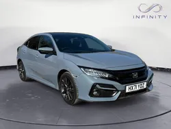 Grey Used 2021 Honda Civic EX Hatchback | £13,949 (Fair price)