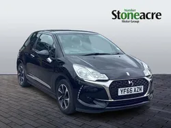 Black Used 2016 DS Automobiles DS3 Chic Hatchback | £6,995 (Fair price)