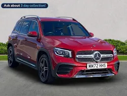 Red Used 2022 Mercedes GLB200 Executive SUV | £26,790 (Fair price)