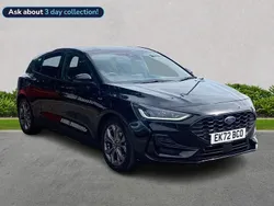 Black Used 2022 Ford Focus ST-Line Hatchback | £13,499 (Fair price)