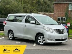 Classic silver Used 2008 Toyota Alphard Van | £10,500