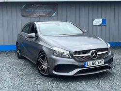 Grey Used 2017 Mercedes A180 AMG line Hatchback | £8,889 (Fair price)