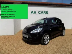 Black Used 2012 Ford Ka Zetec Hatchback | £2,600 (Fair price)