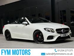 White Used 2018 Mercedes E220 AMG Line Premium Cabriolet | £16,495 (Fair price)