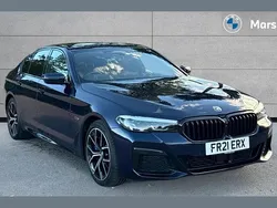 Blue Used 2021 BMW 530e M Sport Sedan | £26,795 (A bit pricey)