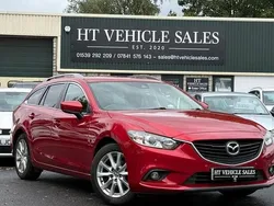 Red Used 2016 Mazda 6 Estate | £11,795 (Expensive)