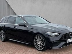 Black Used 2023 Mercedes C43 AMG Premium Plus Estate | £45,980 (Good price)