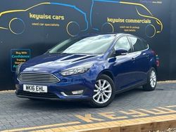 White Used 2016 Ford Focus Titanium X Hatchback | £6,490 (Fair price)