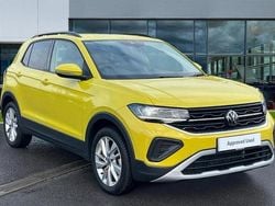 Yellow Used 2025 VW T-Cross Match SUV | £20,973 (Fair price)