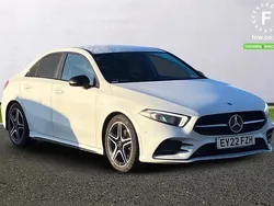 White Used 2022 Mercedes A200 Executive Sedan | £21,199 (Fair price)