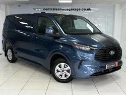 Blue Used 2024 Ford Transit Custom Limited Van | £26,995 (Good price)