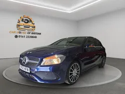 Blue Used 2017 Mercedes A160 AMG line Hatchback | £11,500 (Fair price)