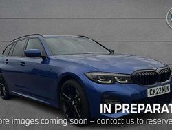 Blue Used 2022 BMW 320 M Sport Estate | £29,943 (Expensive)
