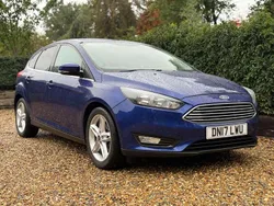 Blue Used 2017 Ford Focus Zetec Hatchback | £6,495 (Good price)