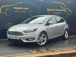 Silver Used 2017 Ford Focus Titanium Hatchback | £8,990 (Good price)