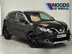 Black Used 2016 Nissan Qashqai Black Edition SUV | £8,989 (Fair price)